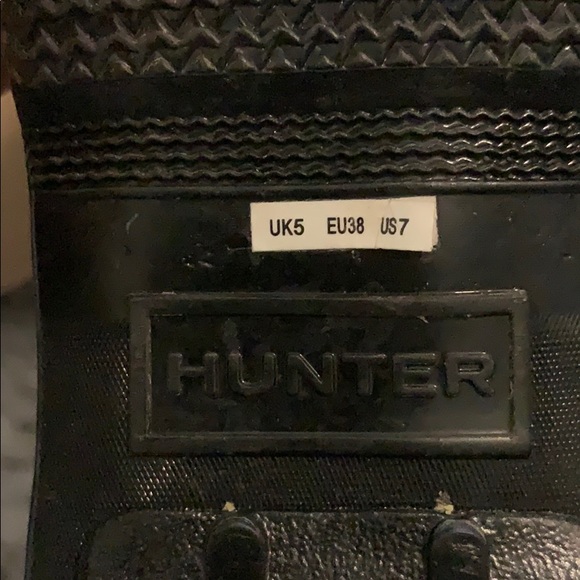 hunter boots - Picture 3 of 3